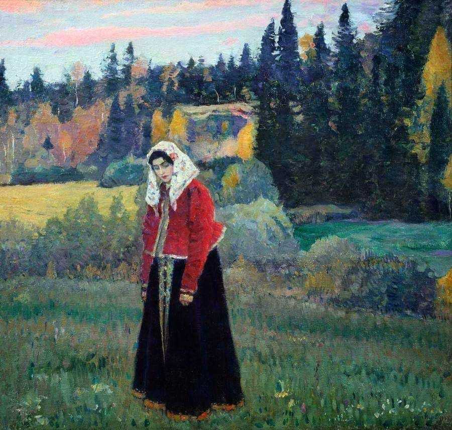 Автопортрет - нестеров м. в. :: артпоиск - русские художники