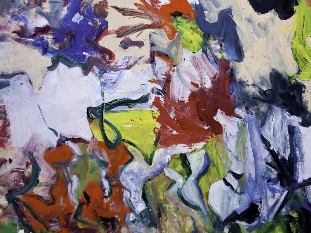 Interchange by willem de kooning : the colorful world