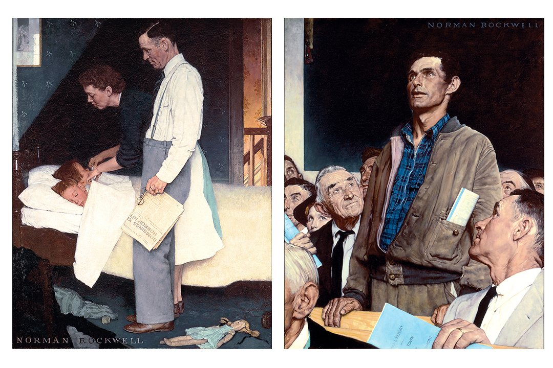 Rockwell, roosevelt & the four freedoms | new-york historical society