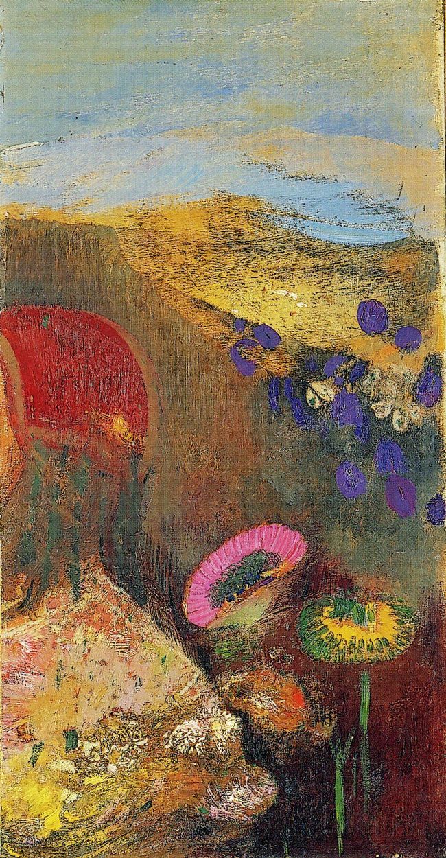 Sacral sensuality in works of french symbolist odilon redon