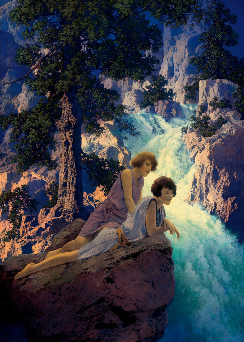 Maxfield parrish (july 25, 1870 — march 30, 1966), american artist, illustrator, painter | 
                world biographical encyclopedia