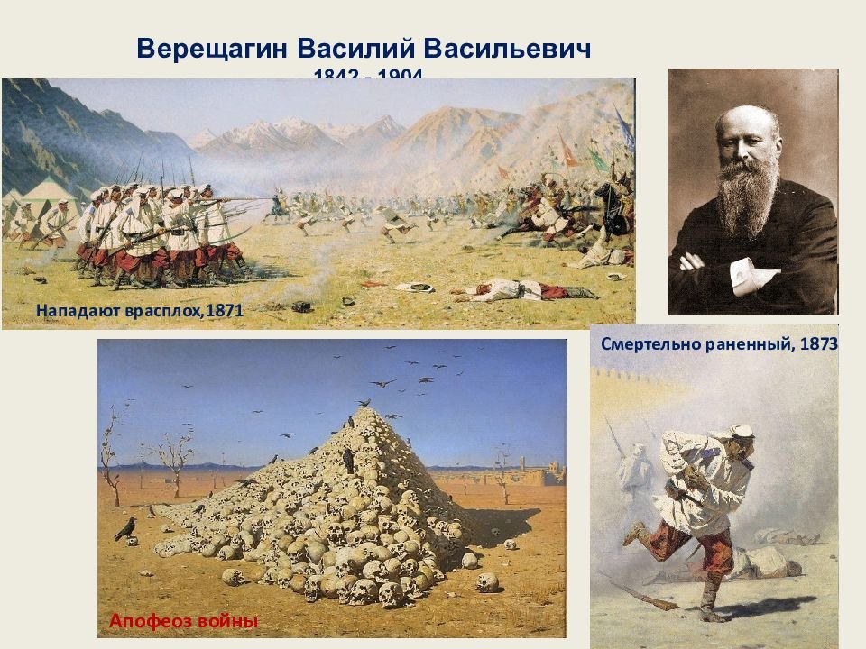 Художник верещагин василий васильевич, картины с описанием - батальная, историческая и жанровая живопись