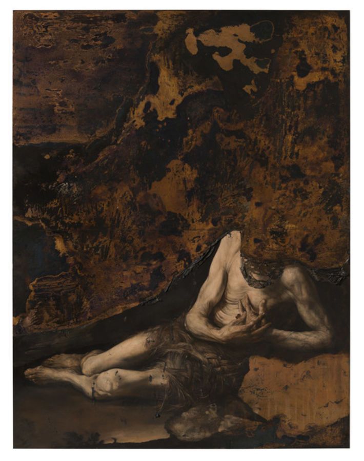 Who is the italian visual artist nicola samorì?