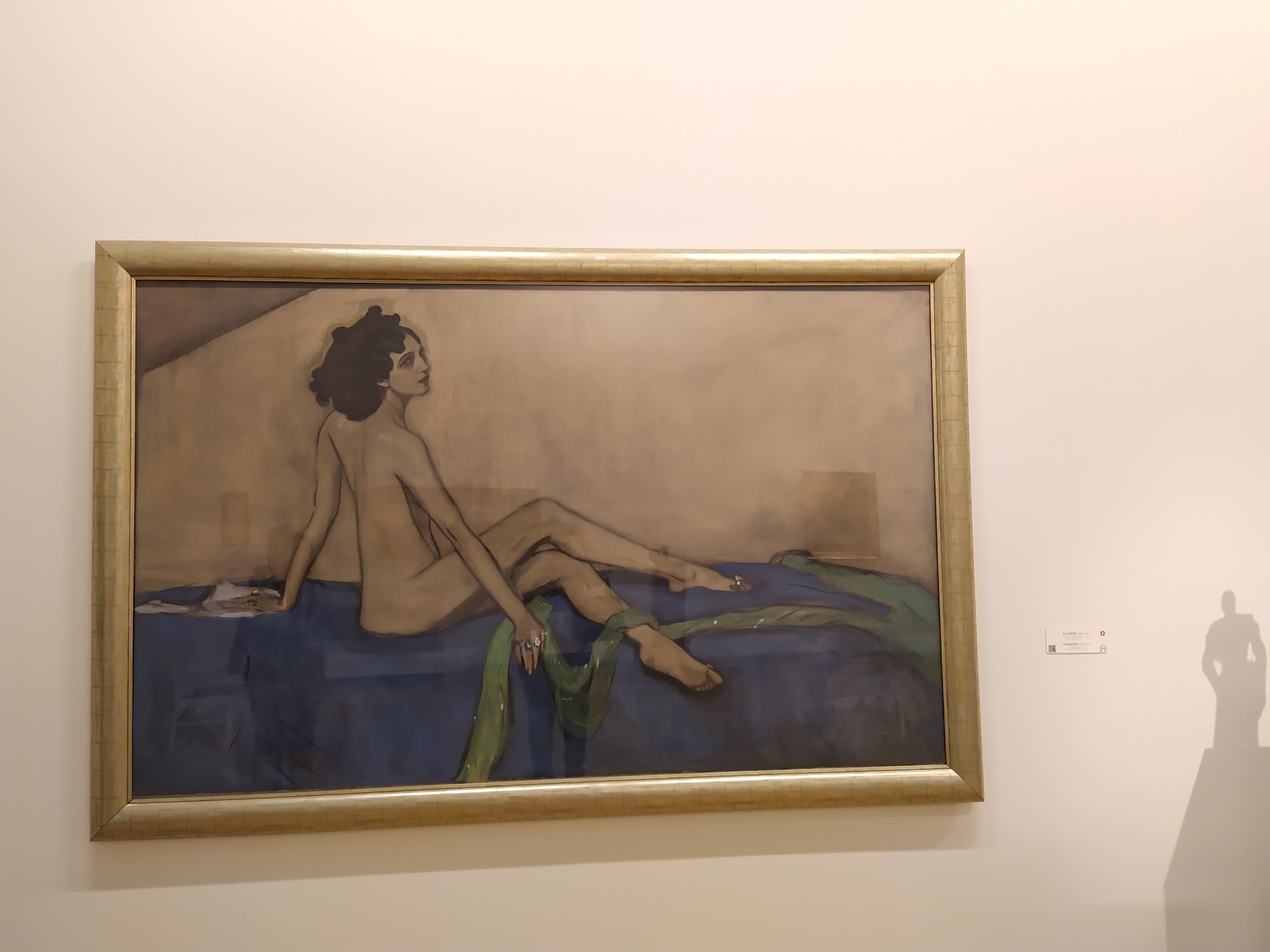 Portrait of ida rubinstein, valentin alexandrovich serov: description of the painting