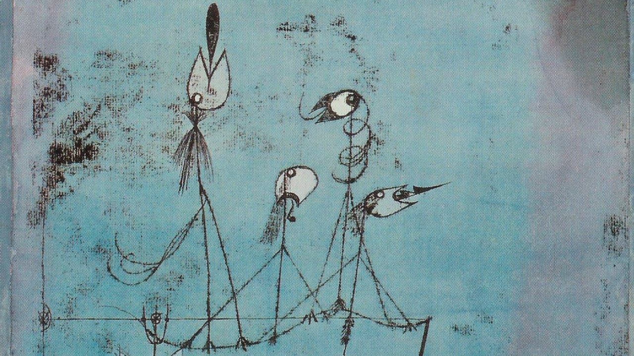 Twittering machine by paul klee