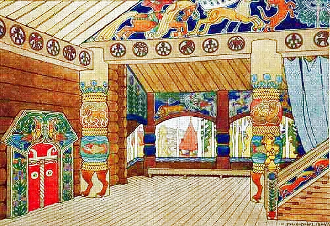 Bilibin- russian art salon
