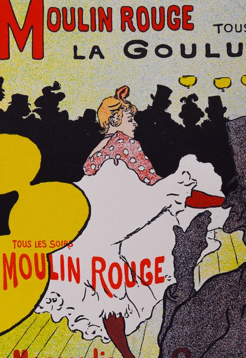 Moulin rouge: la goulue by henri de toulouse-lautrec