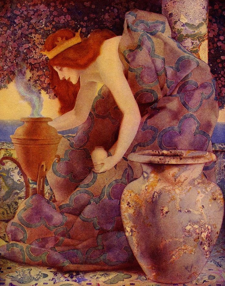 10 masterpieces from maxfield parrish, ranked by awesomeness