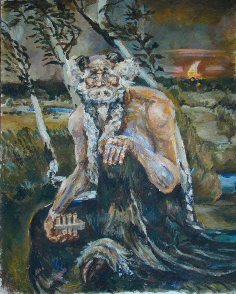 Михаил врубель. пан. описание картины. шедевры русской живописи
