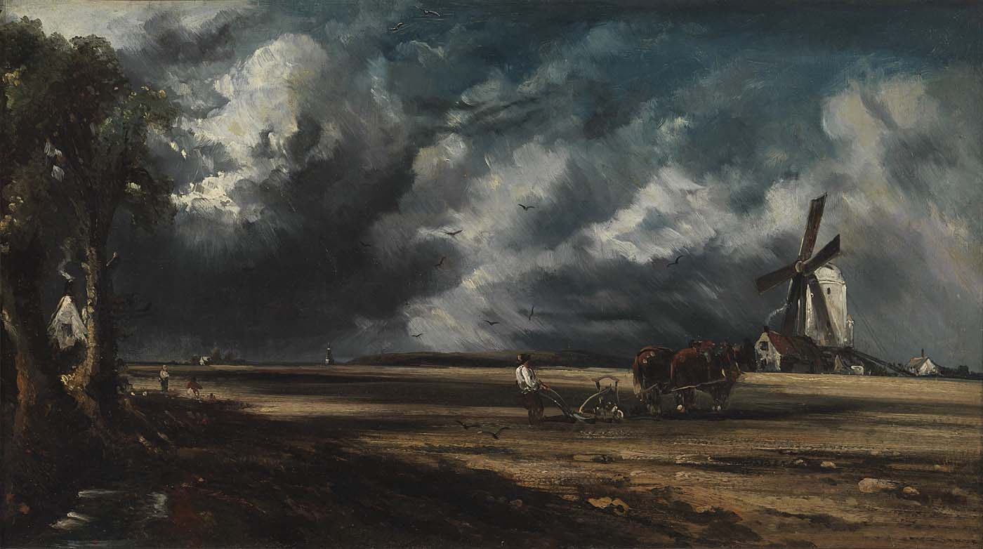 Джон констебл (john constable): картины художника, телега для сена, вид на собор в солсбери, поле, белая лошадь