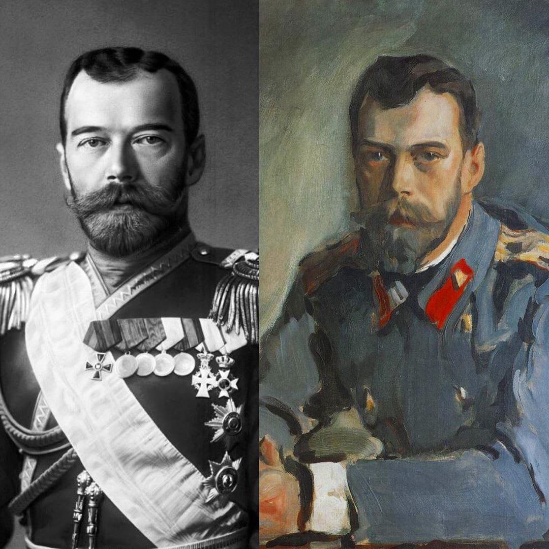 Портрет императора николая ii (1868-1918)