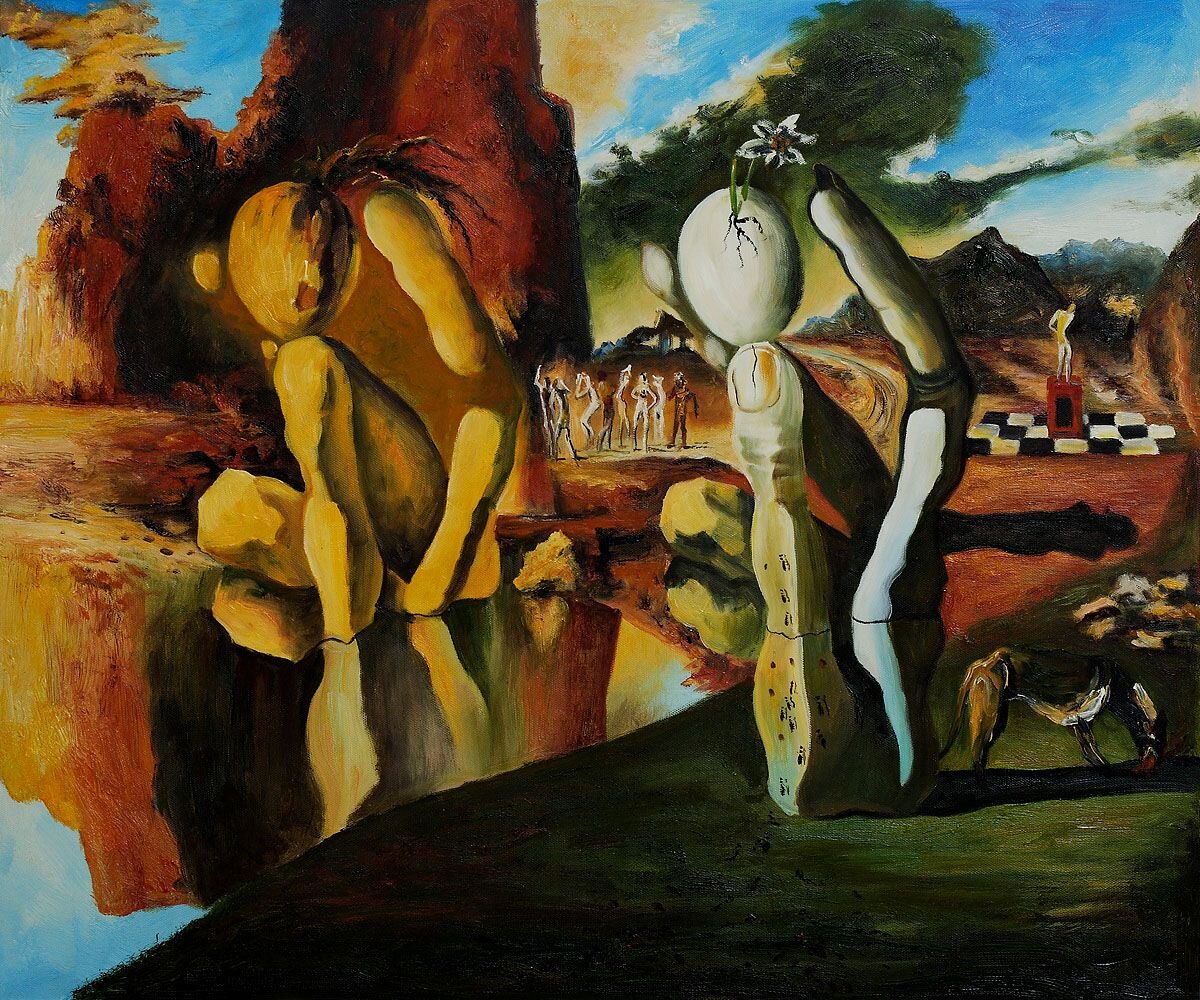 Метаморфоза нарцисса - metamorphosis of narcissus