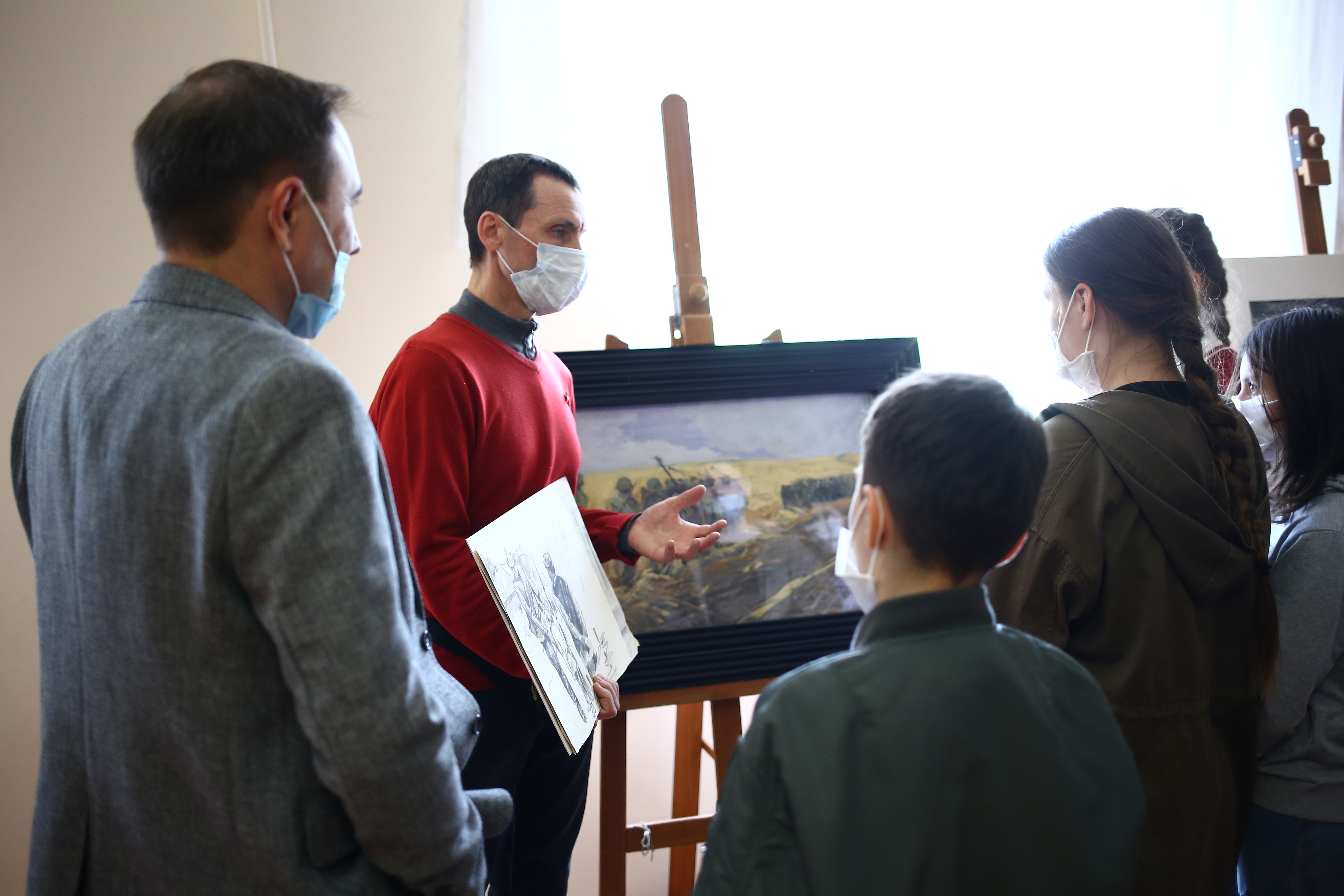 В донской столице открыта выставка заслуженного художника россии николая полюшенко | rostof.ru