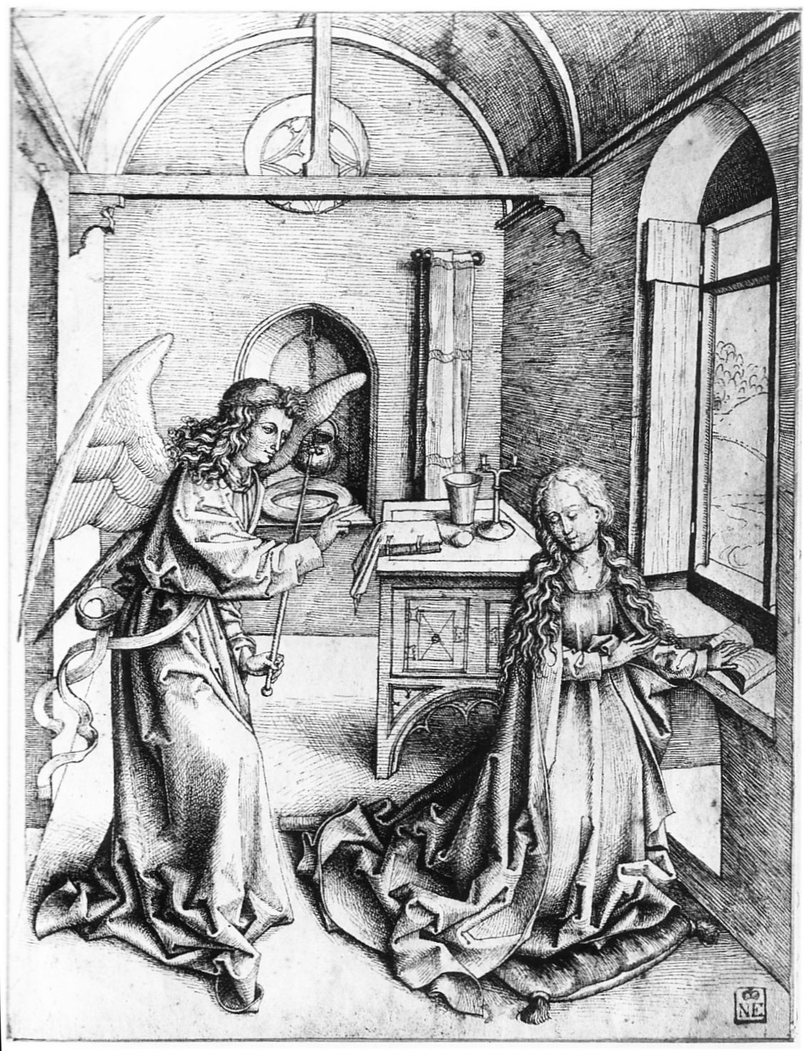 Martin schongauer - illustration history