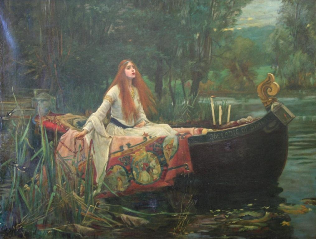 Волшебница шалот (картина уотерхауса) — рувики