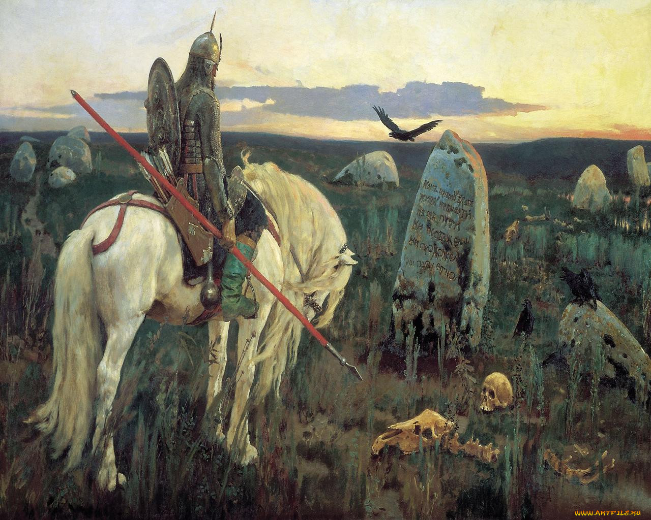Виктор михайлович васнецов - стиль и техника