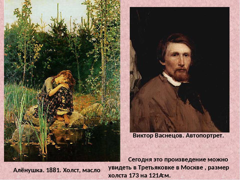 Биография васнецова виктора михайловича. творческий путь художника-сказочника