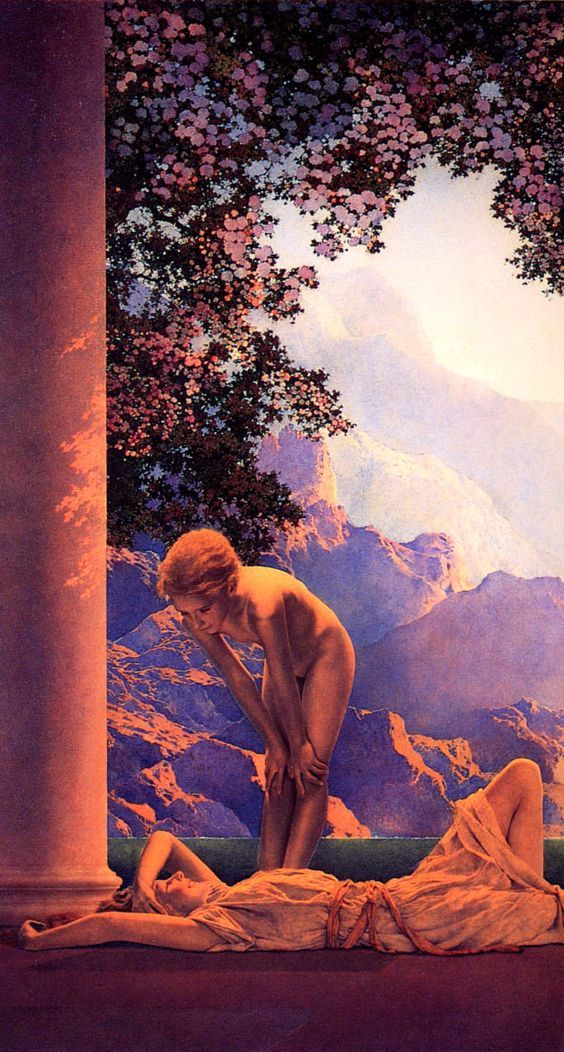 Загадочный maxfield parrish (максфилд пэрриш). максфилд пэрриш картины