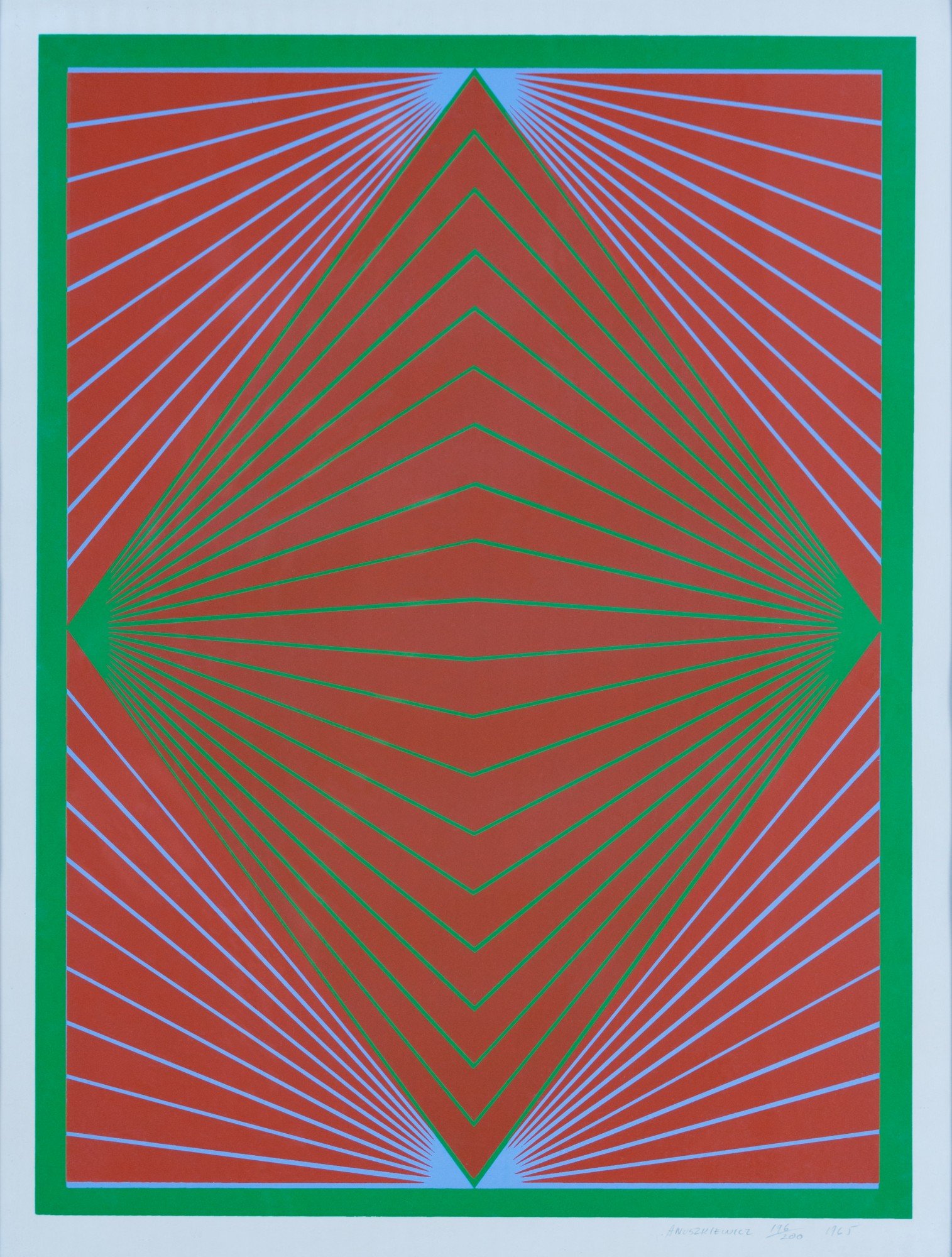 Why richard anuszkiewicz was a major force of op art | ideelart