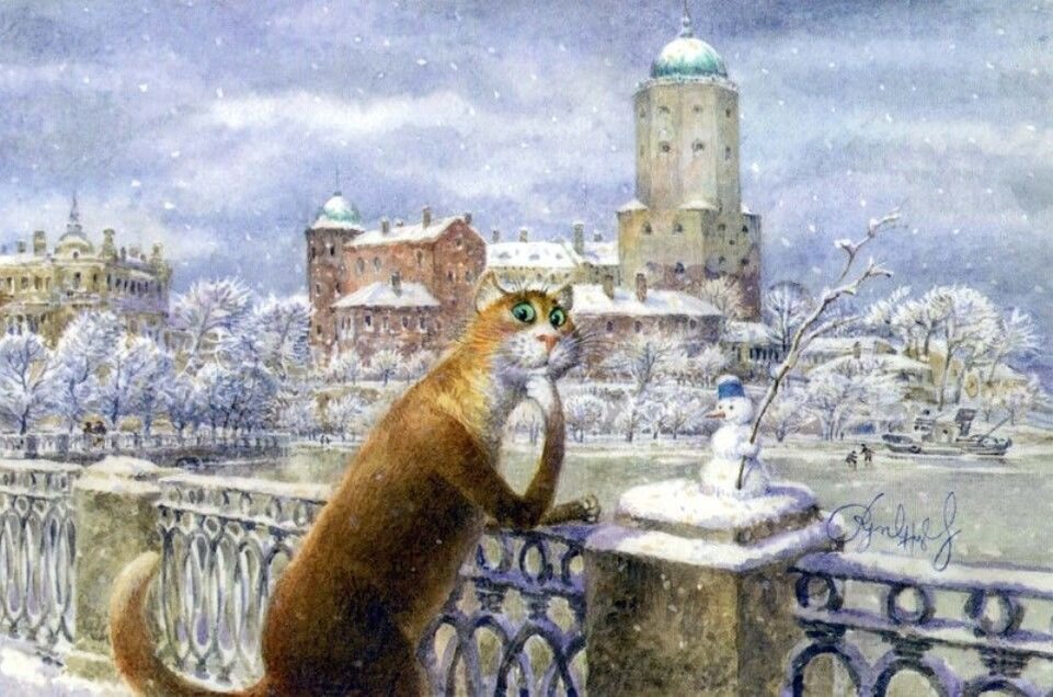 Еще раз про котоживопись