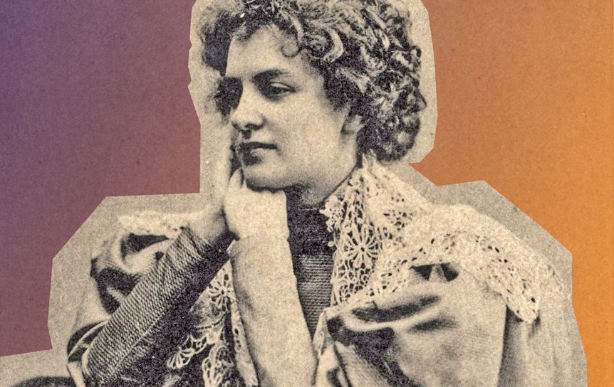 Лев бакст. «портрет зинаиды гиппиус» (1906)